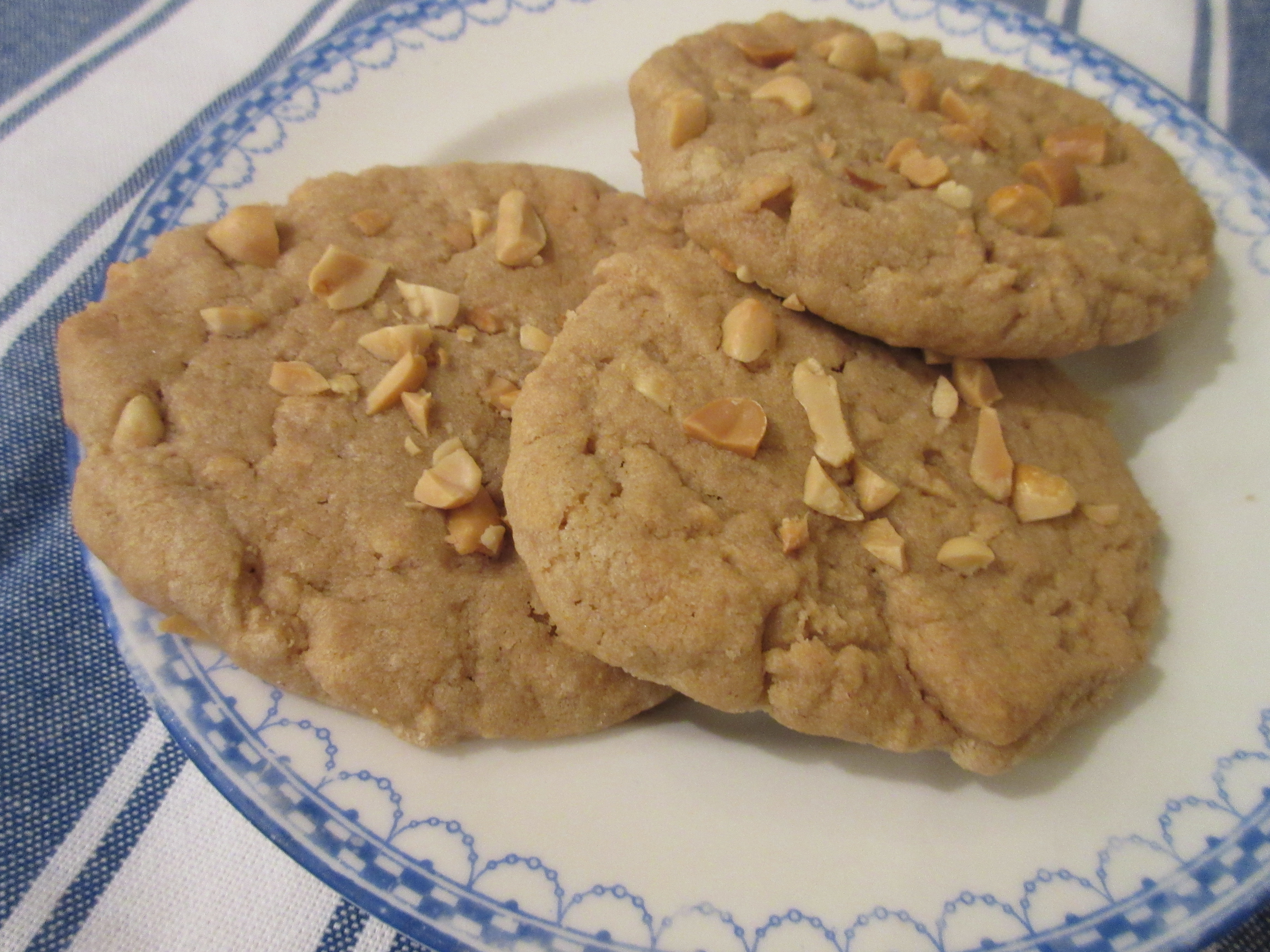 gluten free peanut cookies