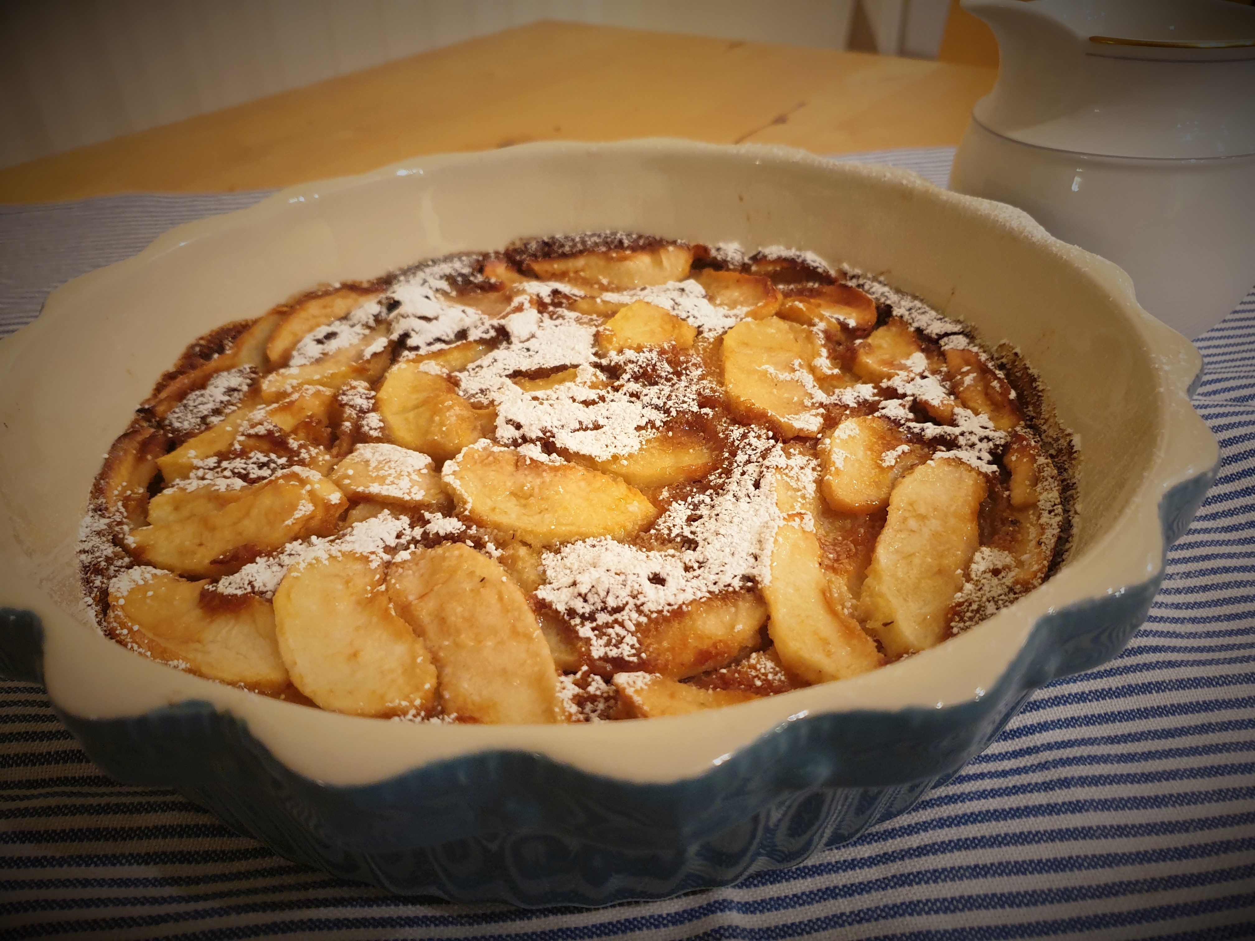 apple and ginger pudding