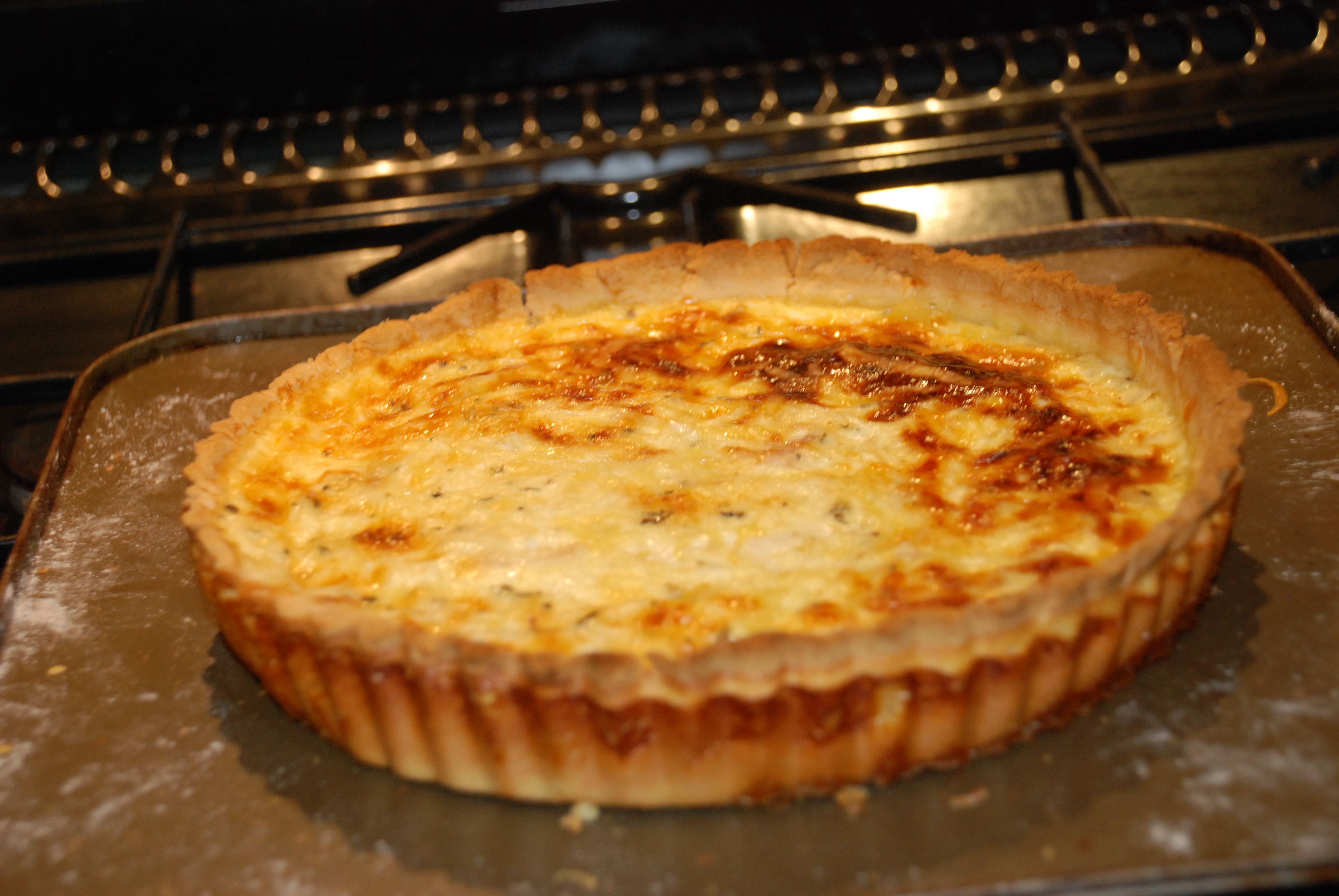 gluten free bacon and cheese quiche