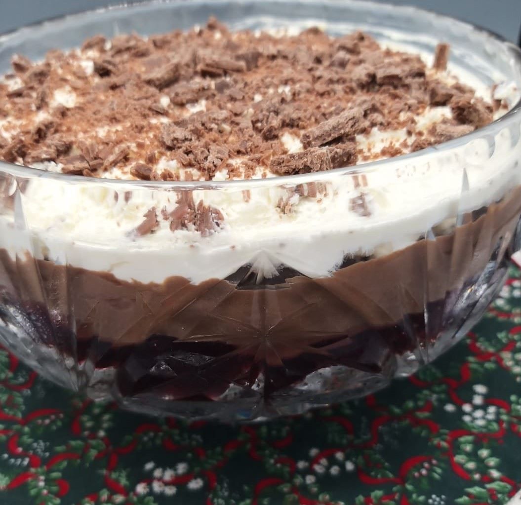 gluten free black forest trifle