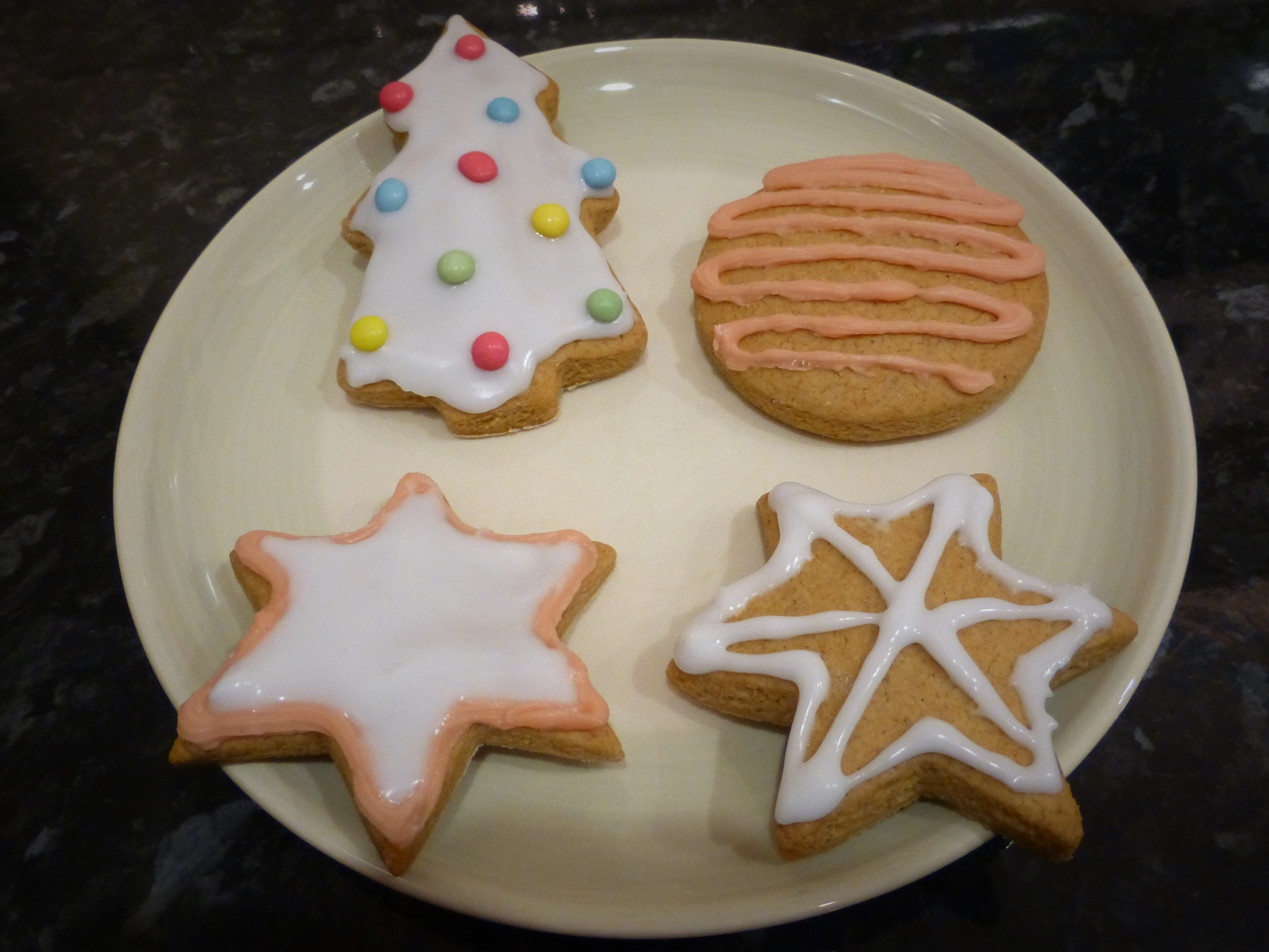 gluten free festive biscuits